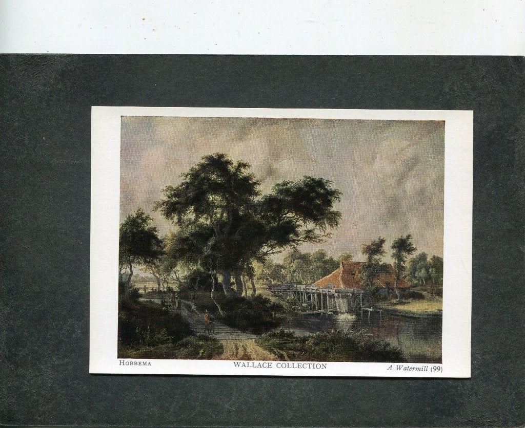 Ansicht M. Hobbema - A Watermill, Verzenden, 1980 tot heden, Ongelopen