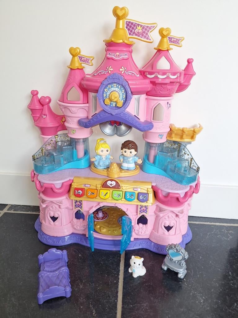 VTech Magisch Betoverd Kasteel met Licht en Muziek, Kinderen en Baby's, Speelgoed | Overig, Ophalen of Verzenden, Gebruikt, Meisje
