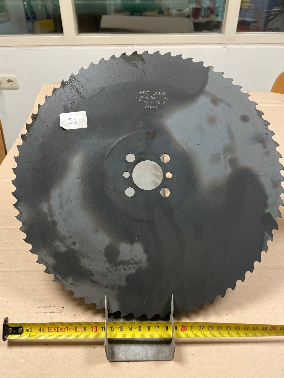 HSS-DM05 Cirkelzaagblad 350x3.0x40 T16-70Z, Ophalen, Gebruikt, Cirkelzaag, 70 mm of meer