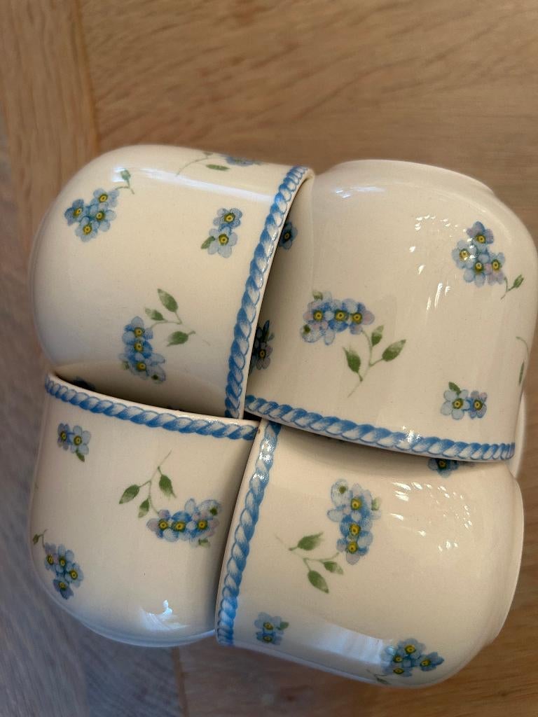 Forget me not servies Marjolein Bastin Libelle, Huis en Inrichting, Keuken | Servies, Zo goed als nieuw, Kop(pen) en/of Schotel(s)