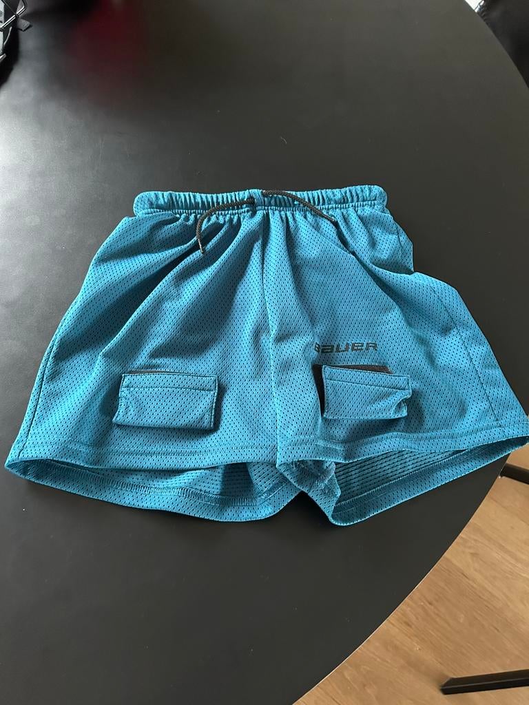 IJshockey mesh jill short / toque, Sport en Fitness, Ophalen, Zo goed als nieuw, Bescherming