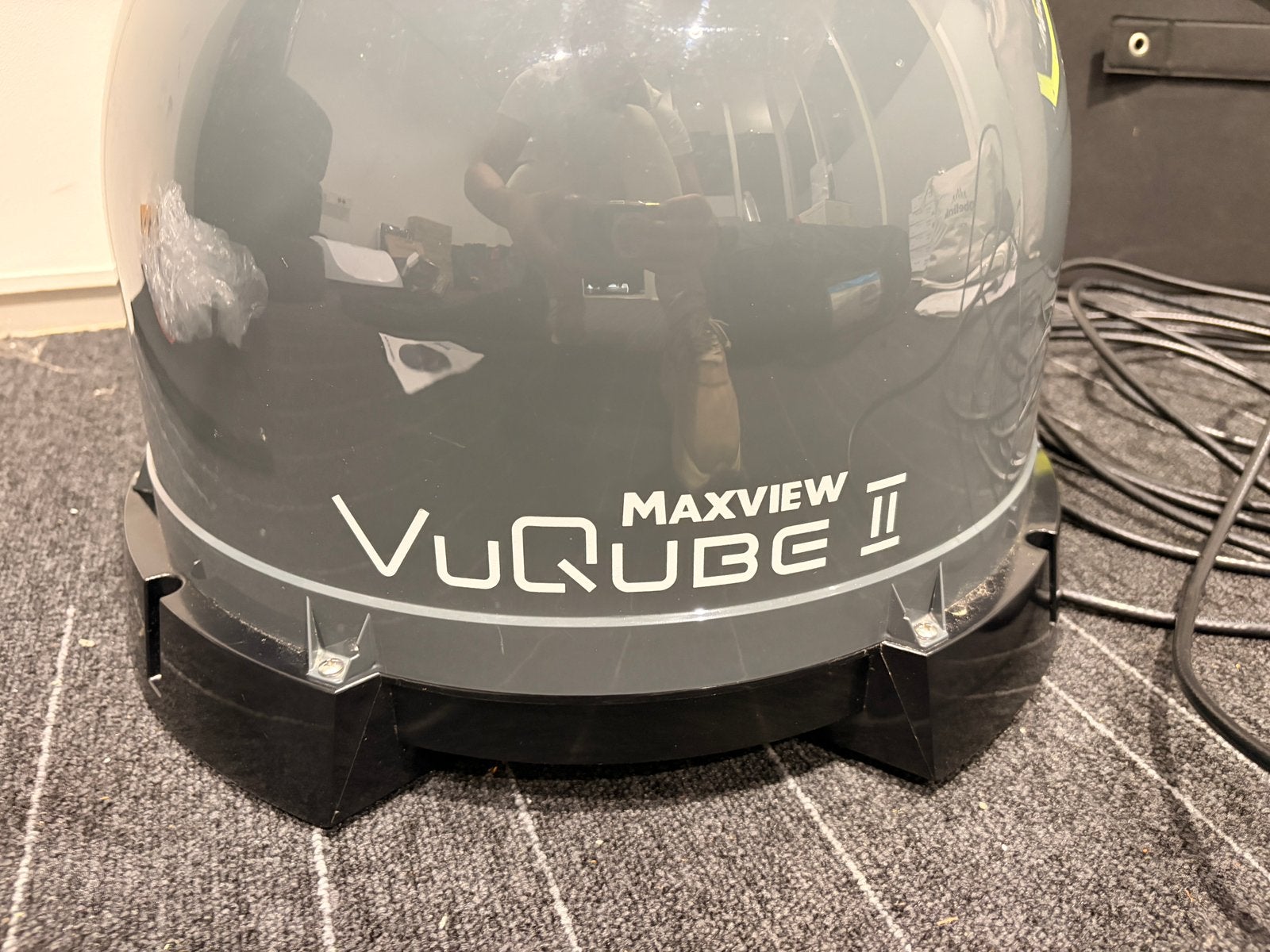 Maxview VuQube II automatische satellietschotel, Caravans en Kamperen, Ophalen of Verzenden, Zo goed als nieuw