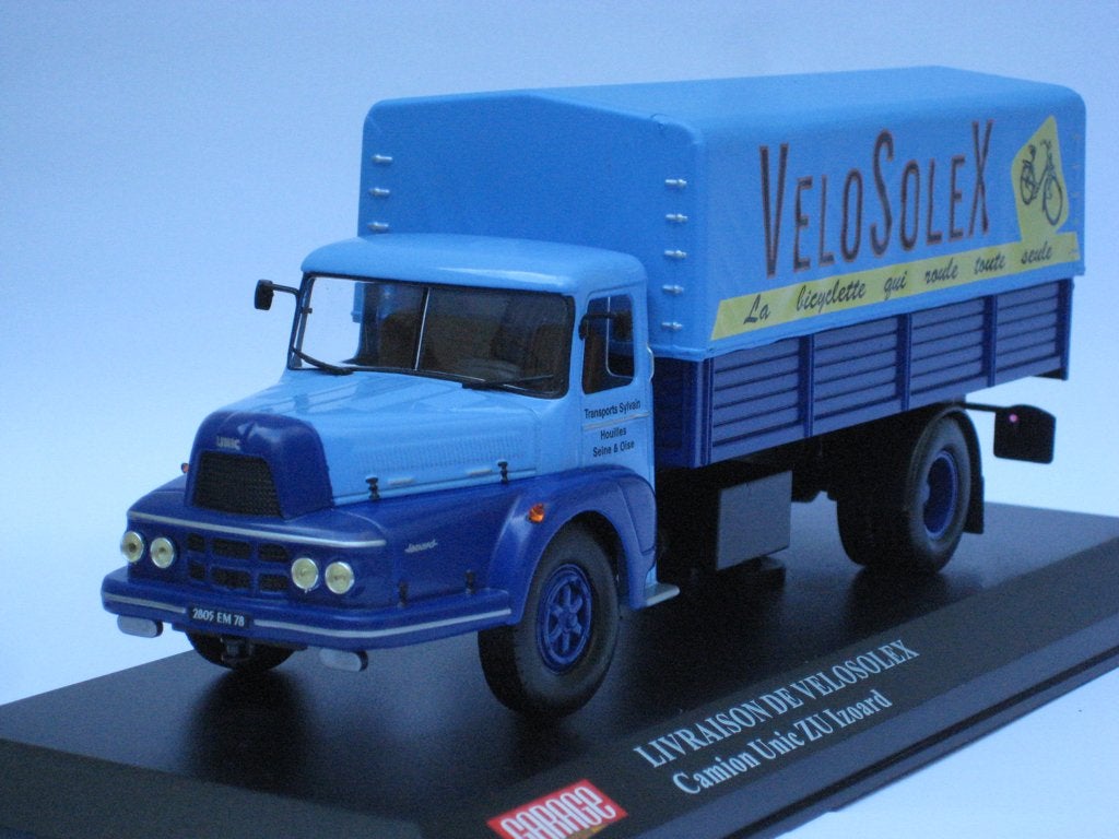 Unic ZU Izouard VeloSolex Garage Moderne Hachette 1:43, Ophalen of Verzenden, Nieuw, Bus of Vrachtwagen, Overige merken