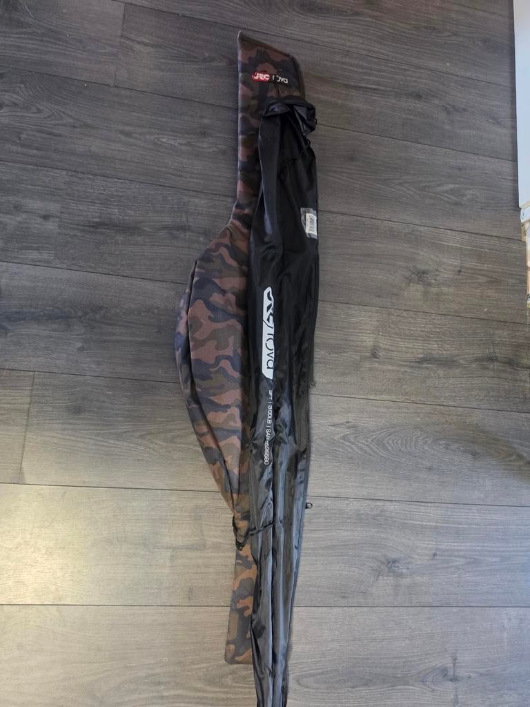 Jack Rova 10 hengelhoes / foudraal, Watersport en Boten, Ophalen of Verzenden, Gebruikt, Koffer of Tas