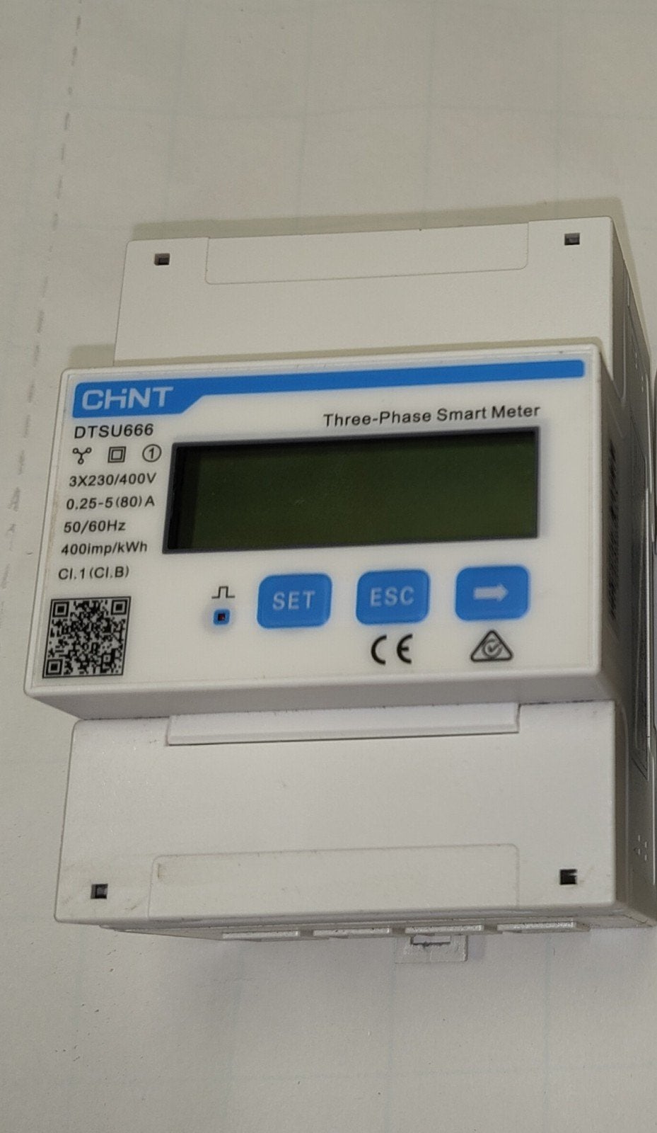 Chint DTSU666 3-fase smart meter met ingekorte kabel voor Gr, Ophalen of Verzenden, Zo goed als nieuw, Overige typen