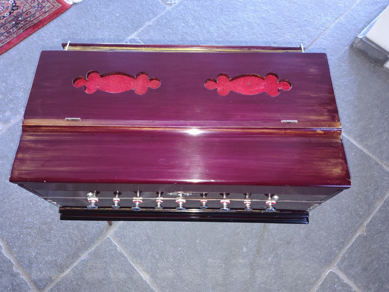 JAS Kistharmonium - Compact en Draagbaar, Muziek en Instrumenten, Ophalen, Zo goed als nieuw, 1 klavier, Harmonium