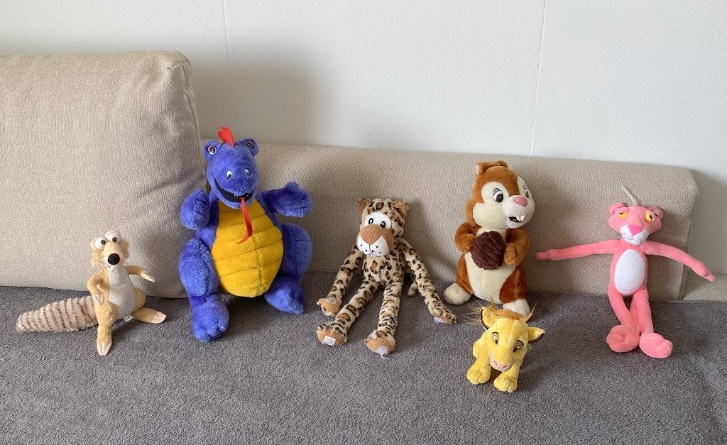 leuke knuffels Disney, Movie Park Germany, Pink Panter, Lidl, Disney, Disney, Overige typen, Ophalen of Verzenden