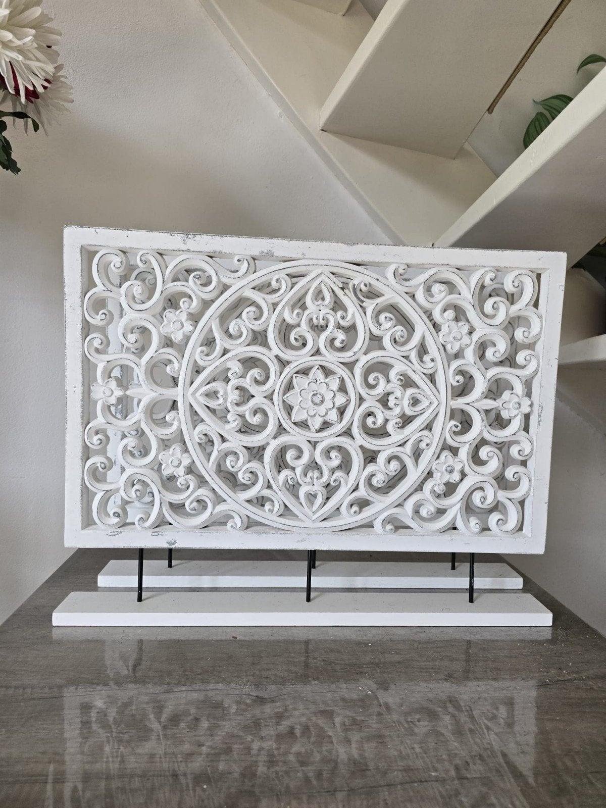 Raamdecoratie, Ophalen