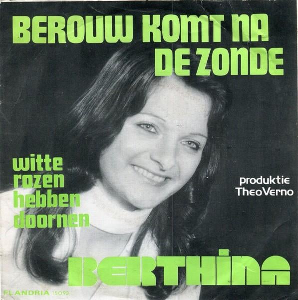 Vinylsingles berthina gezocht, Ophalen of Verzenden, Zo goed als nieuw, Overige formaten, Levenslied of Smartlap