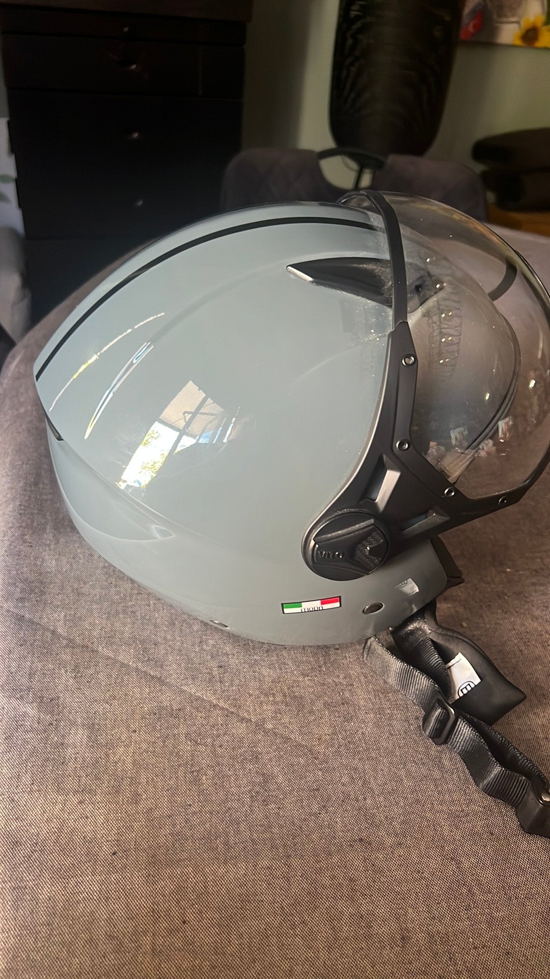 VITO JET MODA SCOOTER HELM, NARDO GREY, Ophalen, Zo goed als nieuw