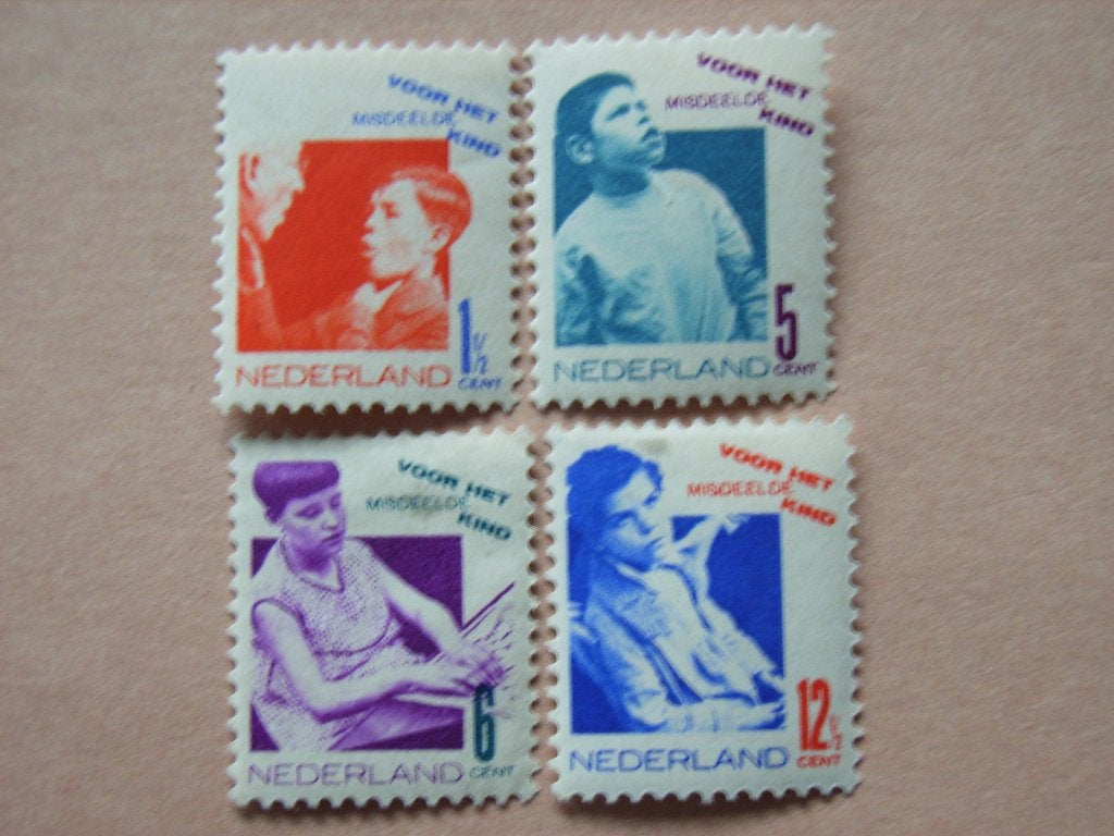BL   Nederland 240-243, Ophalen of Verzenden, T/m 1940