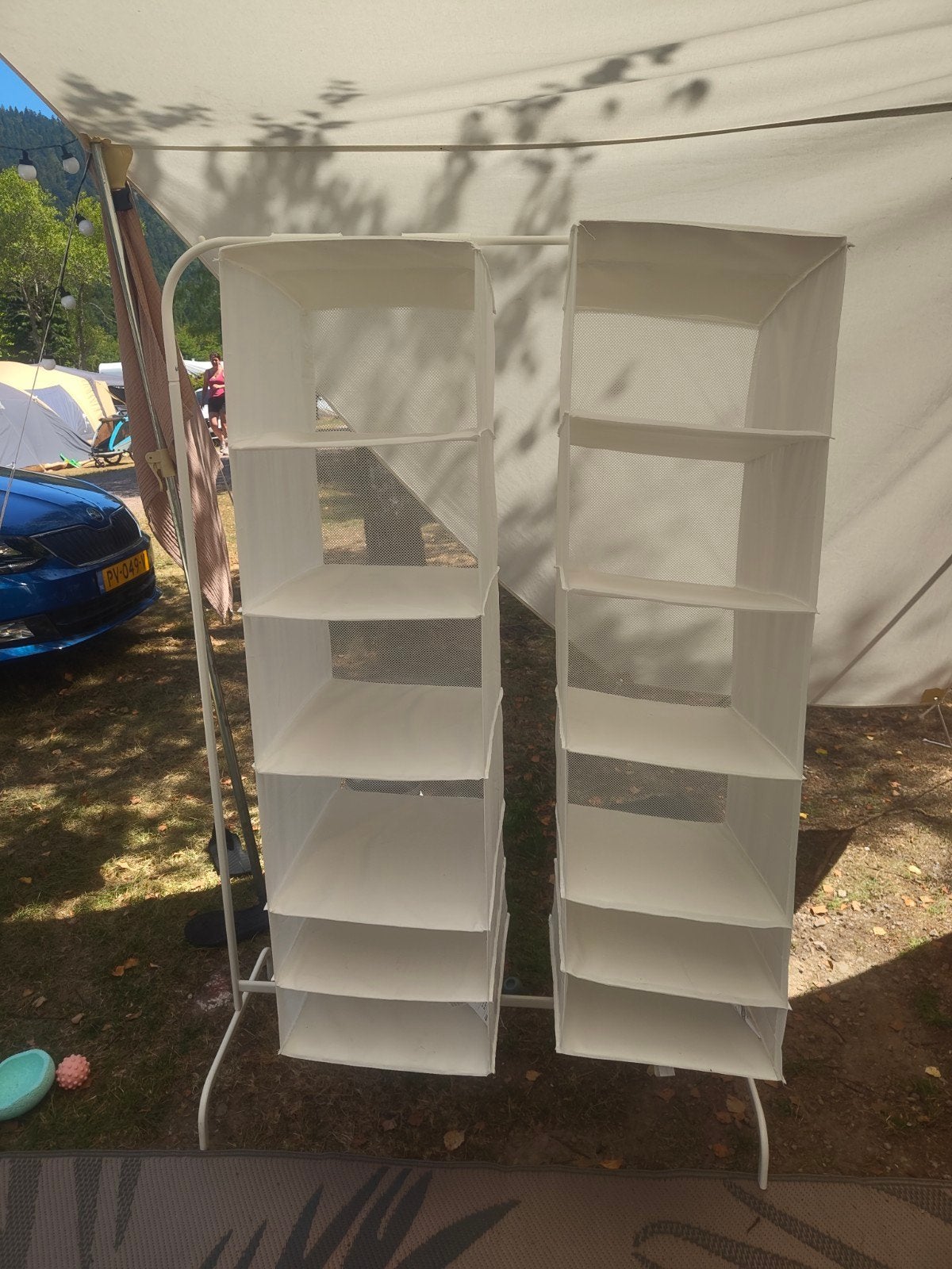 Ikea kledingrek met 2 organizers, Ophalen, Nieuw