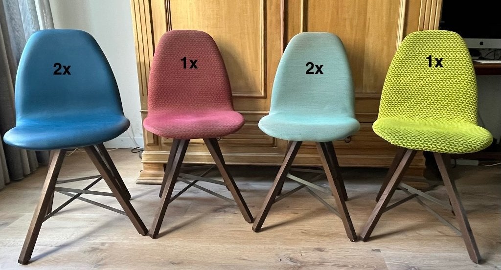 Eetkamerstoelen, Ophalen, Gebruikt, Overige kleuren, Hout