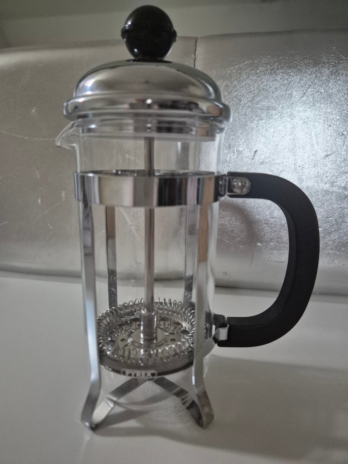 Pyrex Koffiepotje / French Press - helemaal nieuw, Ophalen of Verzenden, Overige merken, Glas, Overige typen