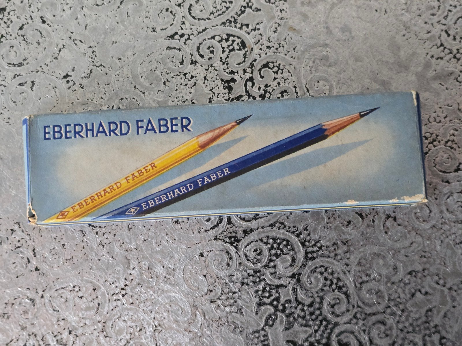 Vintage Eberhard Faber potlooddoos, Ophalen of Verzenden, Gebruikt