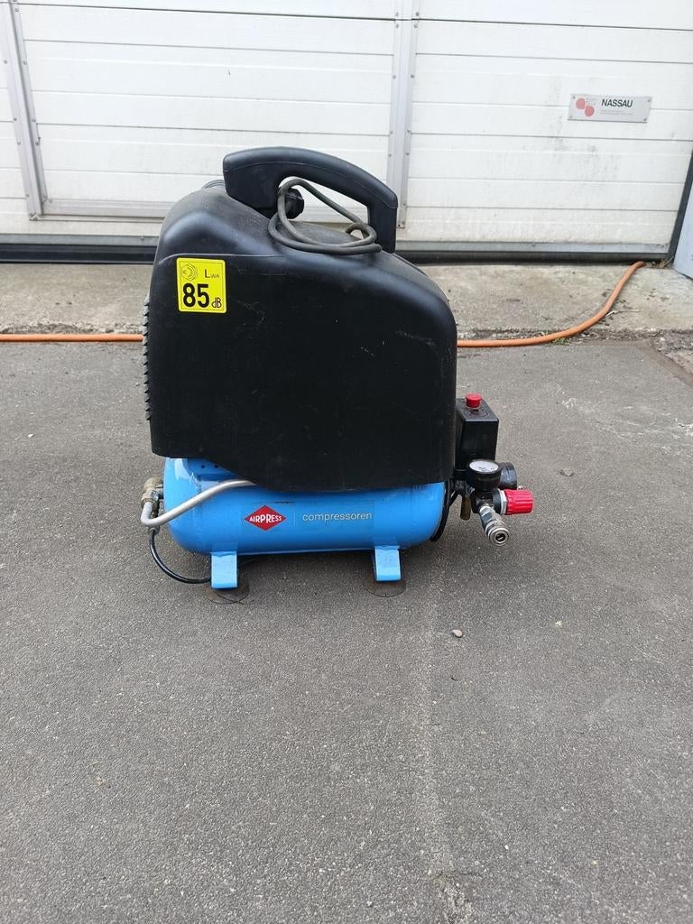 Airpress compressor silent, Ophalen