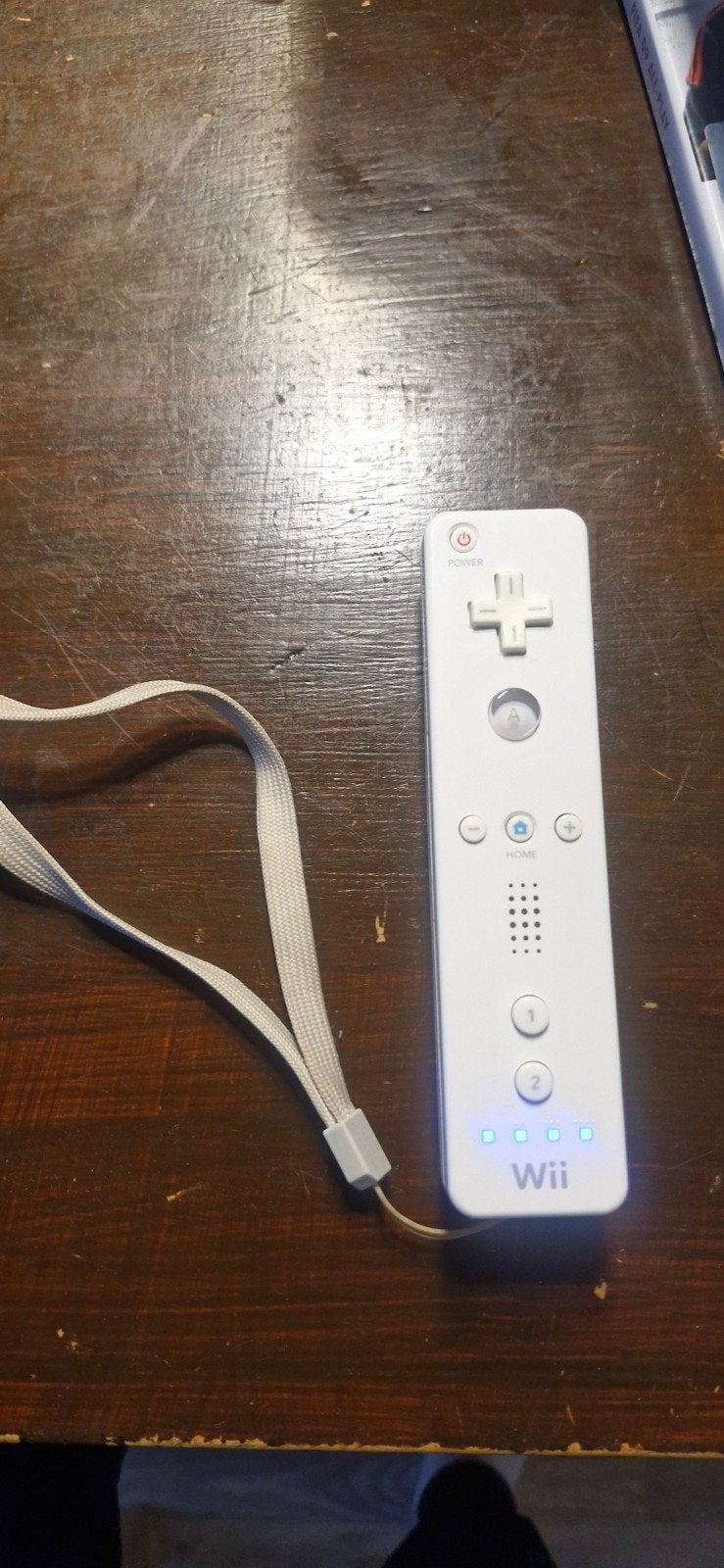 Wii-afstandsbediening met polsbandje, Ophalen of Verzenden, Gebruikt, Met 1 controller