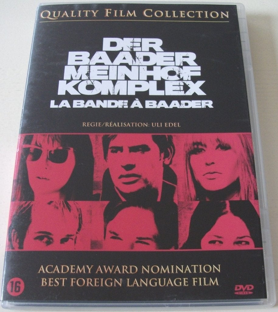 Dvd *** DER BAADER MEINHOF KOMPLEX *** Quality Film Coll., Speciale editie, Ophalen of Verzenden, Zo goed als nieuw, Duitsland