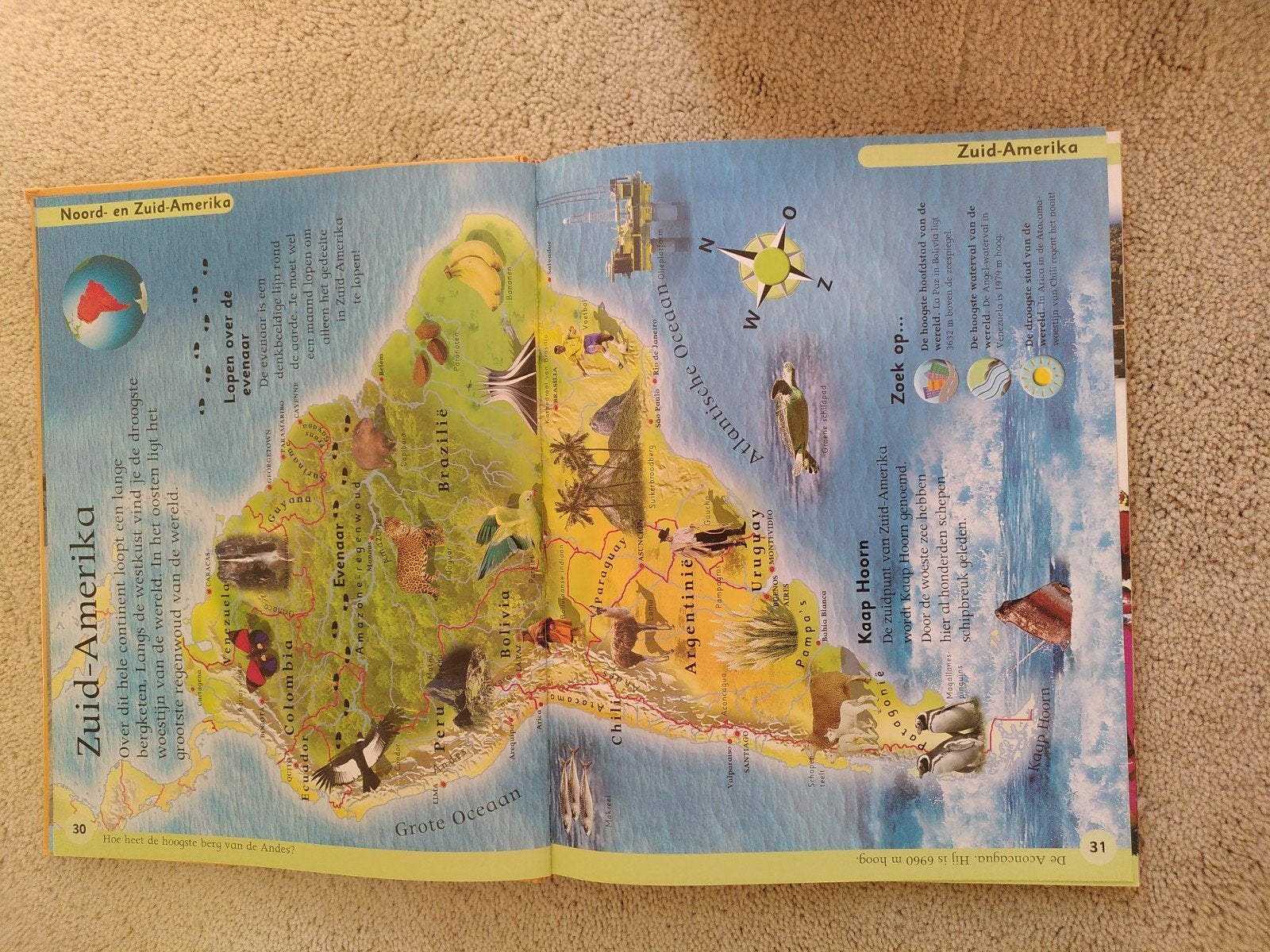 Winkler Prins Kinder Wereldatlas - Ontdek de wereld!, Boeken, Non-fictie, Ophalen of Verzenden, Zo goed als nieuw, Winkler Prins