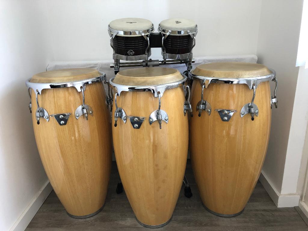 Conga set  Quinto, Conga,Tumba (evtueel + Bongo’s), Ophalen, Zo goed als nieuw, Melodische percussie
