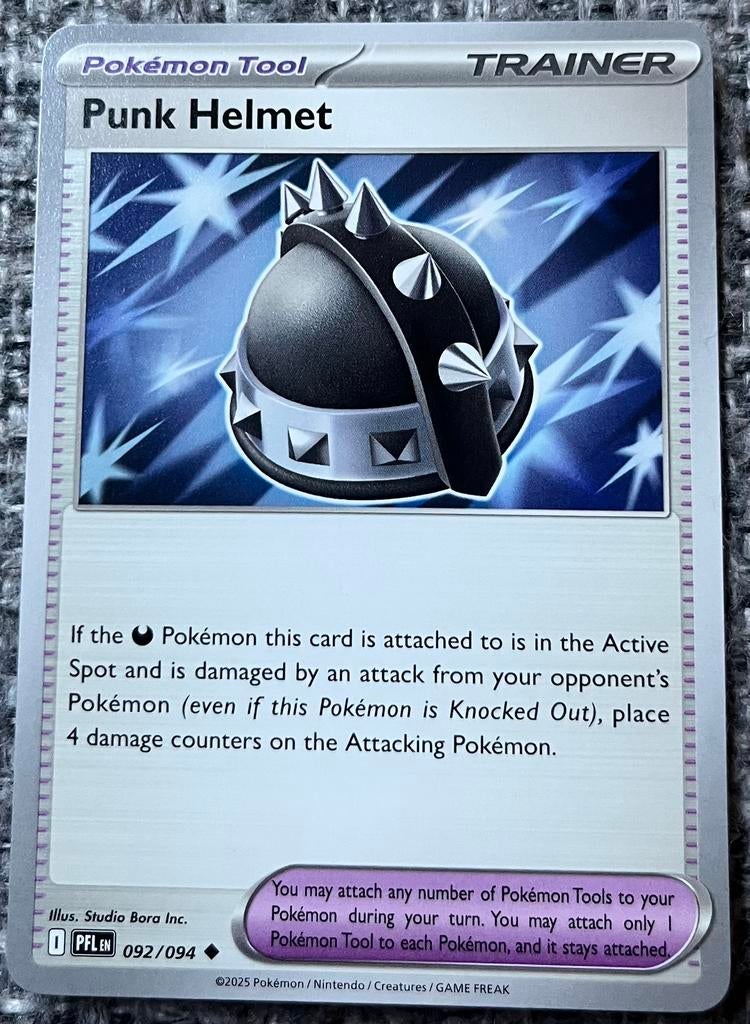 Trainerkaart van Punk Helmet • Phantasmal Flames (092/094), Verzenden, Nieuw, Losse kaart