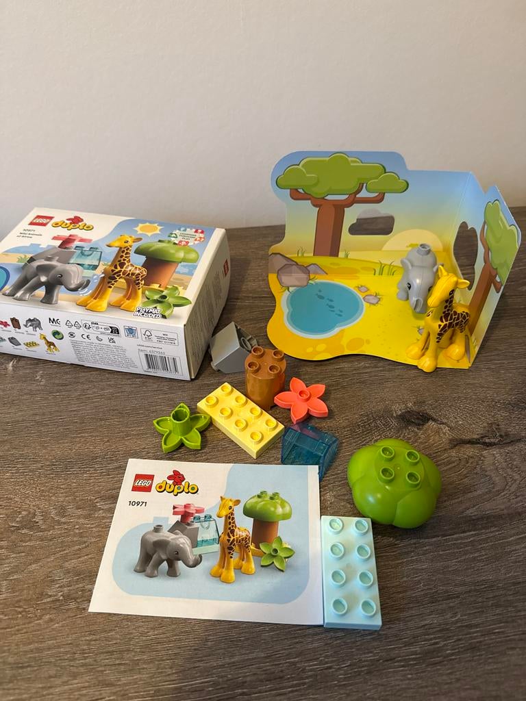 LEGO Duplo 10971 Wilde Dieren van Afrika - Zo goed als nieuw, Kinderen en Baby's, Speelgoed | Duplo en Lego, Ophalen, Zo goed als nieuw