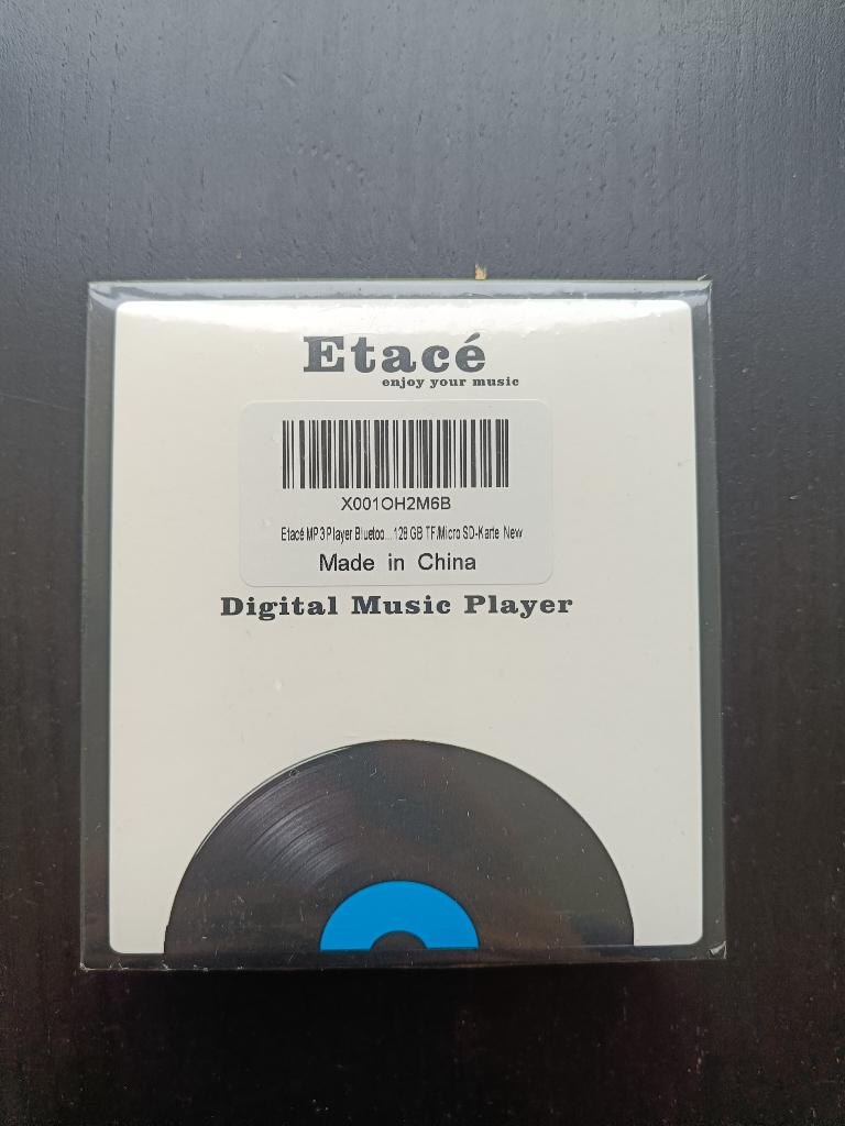 Nieuwe Etacé MP3-speler Bluetooth – Nieuw in verpakking, Audio, Tv en Foto, Mp3-spelers | Apple iPod, Ophalen, Nieuw, Overige types