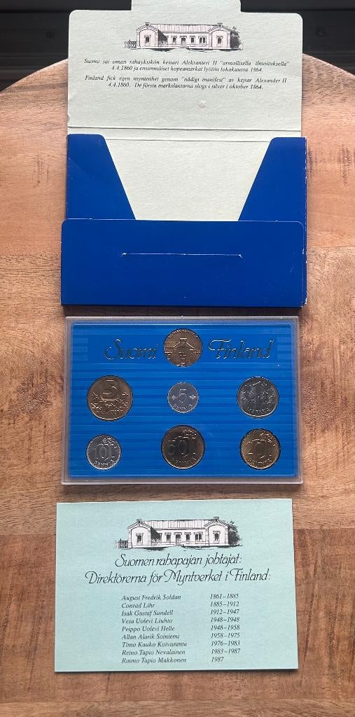 Finland munten set 1990, Ophalen of Verzenden, Overige landen