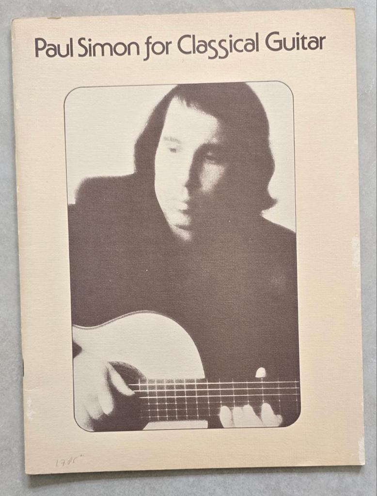 Vintage Bladmuziek: Paul Simon for Classical Guitar (1977), Ophalen of Verzenden, Gebruikt, Artiest of Componist, Hobo