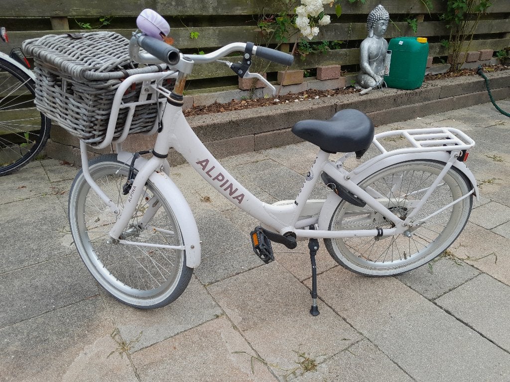 kinderfiets alpina 20 inch gebruikt, Ophalen, Gebruikt, Alpina, Terugtraprem