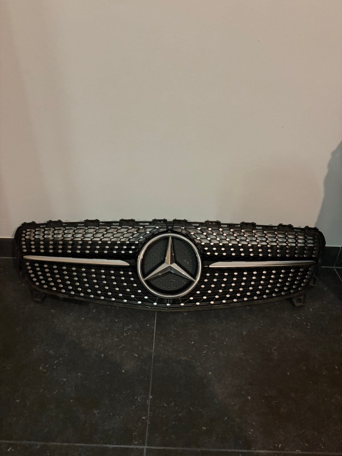 Mercedes A klasse W176 originele Amg line diamond grill, Ophalen, Mercedes-Benz, Bumper