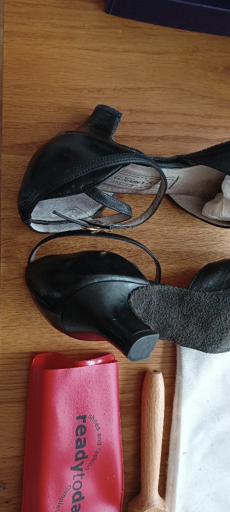 Dansschoenen, zwart, dames, Werner kern, Ophalen of Verzenden, Gebruikt, Schoenen