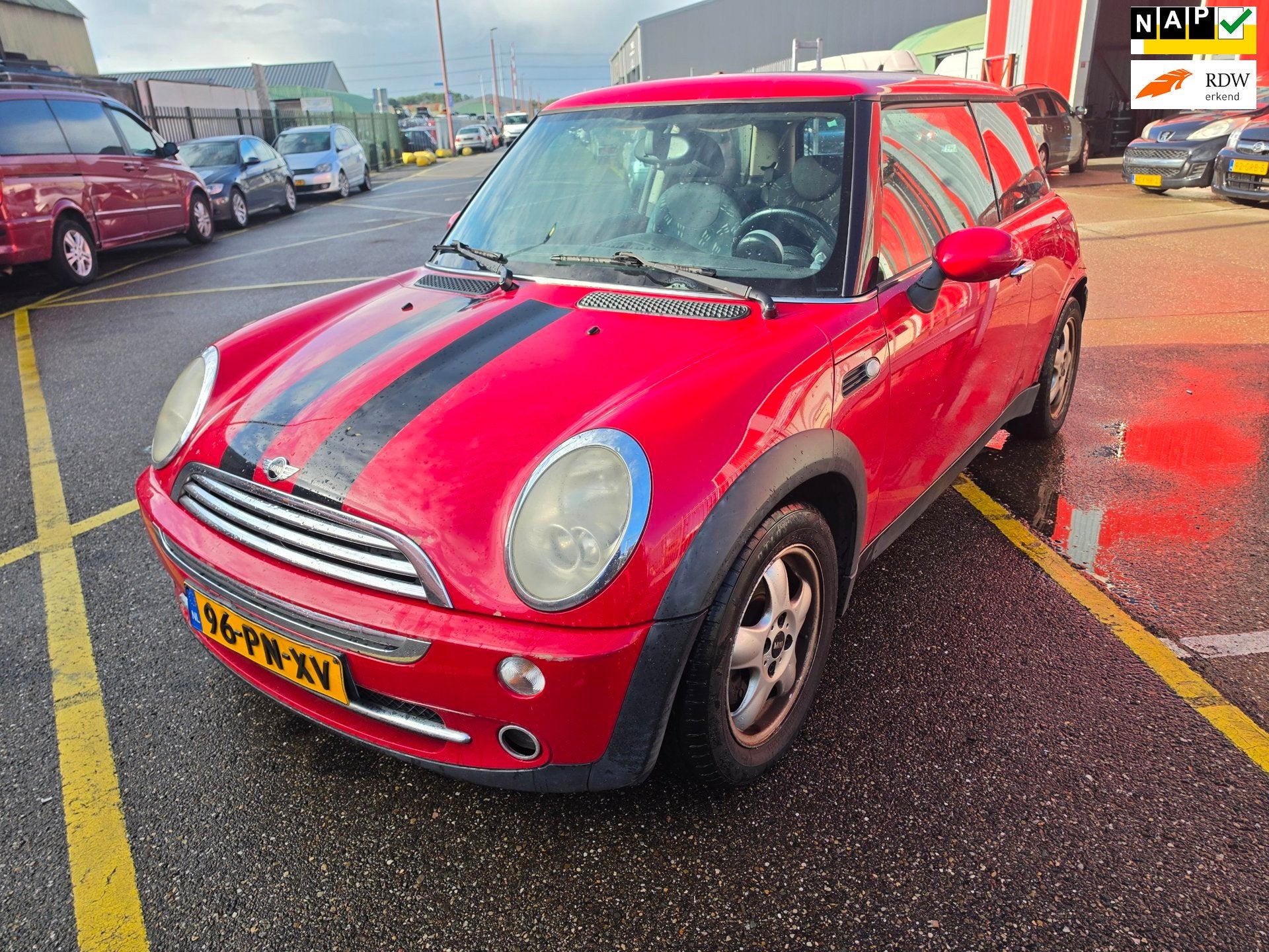 Mini 3-Deurs 1.6 One Salt / PANO / AUTOMAAT / OPKNAPPER, Gebruikt, 4 cilinders, 4 stoelen, 1055 kg