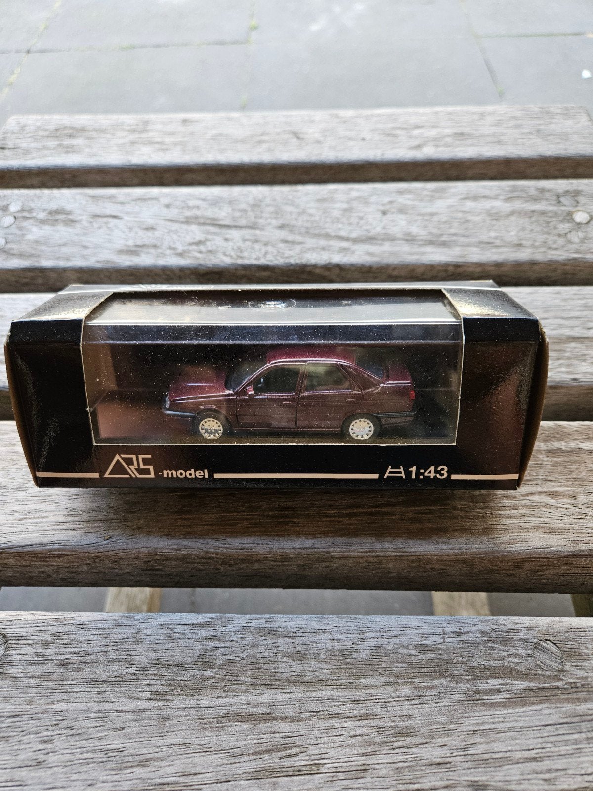 ARS Model Alfa Romeo 155,schaal 1:43 met verpakking., Ophalen of Verzenden, Auto, Overige merken