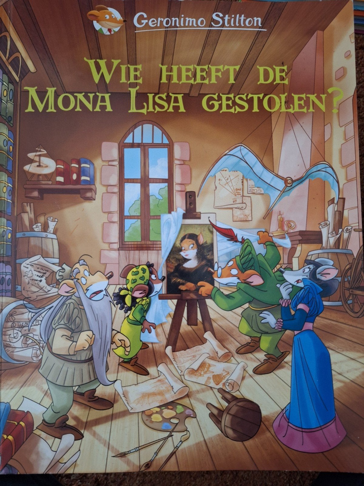 stripboek geronimo stilton, Ophalen, Zo goed als nieuw