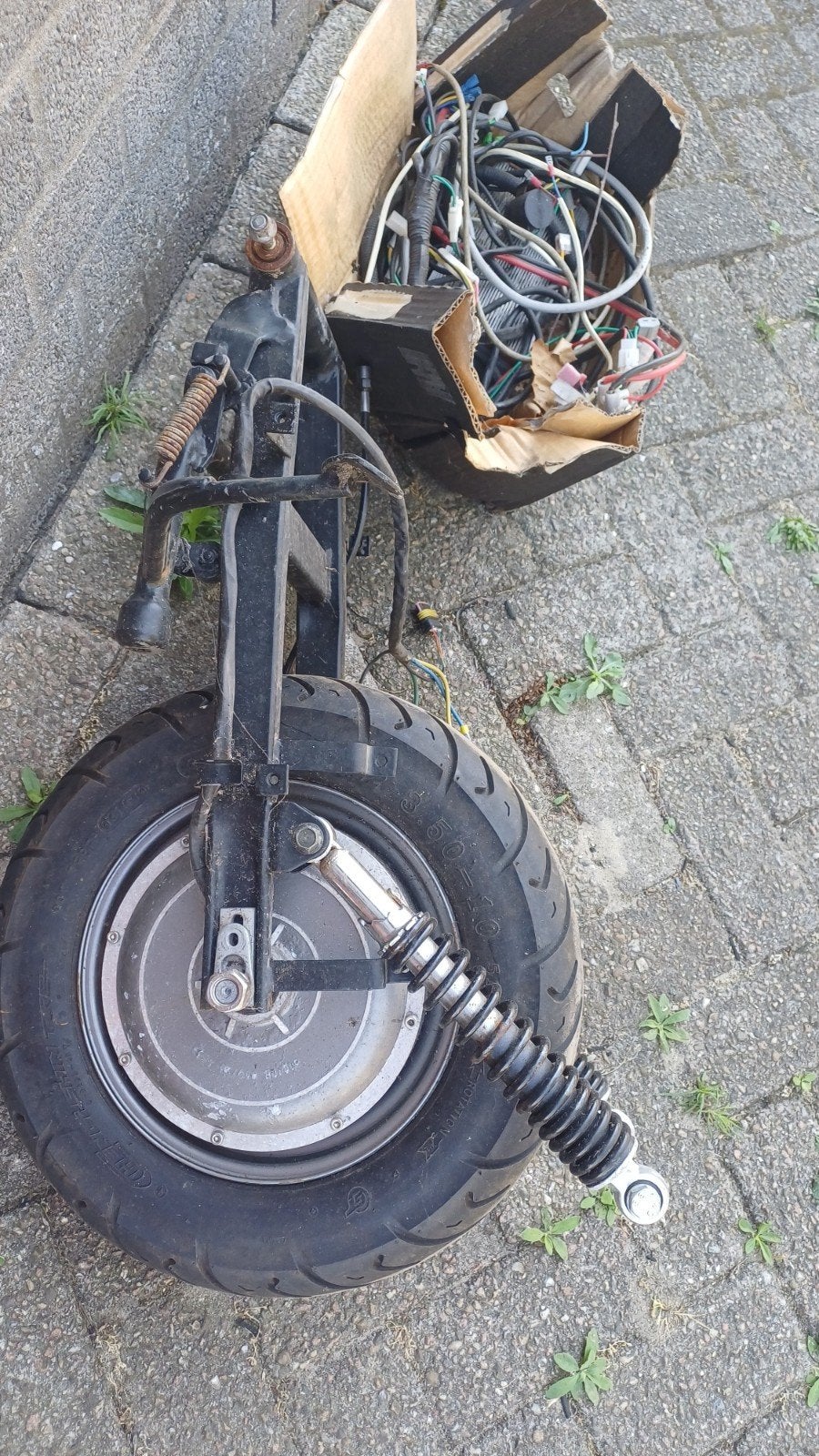 wielmotor en aansturing elektrische scooter goedkoop, Ophalen, Zo goed als nieuw, Blok, Overige merken