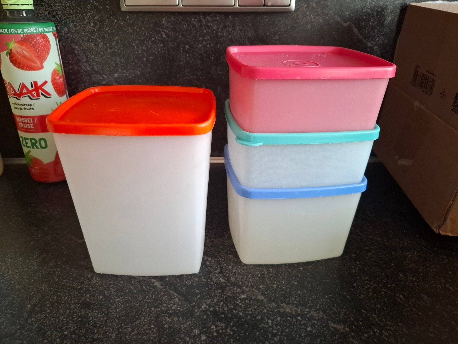 tupperware diepvries bakjes, Ophalen of Verzenden, Bak of Kom
