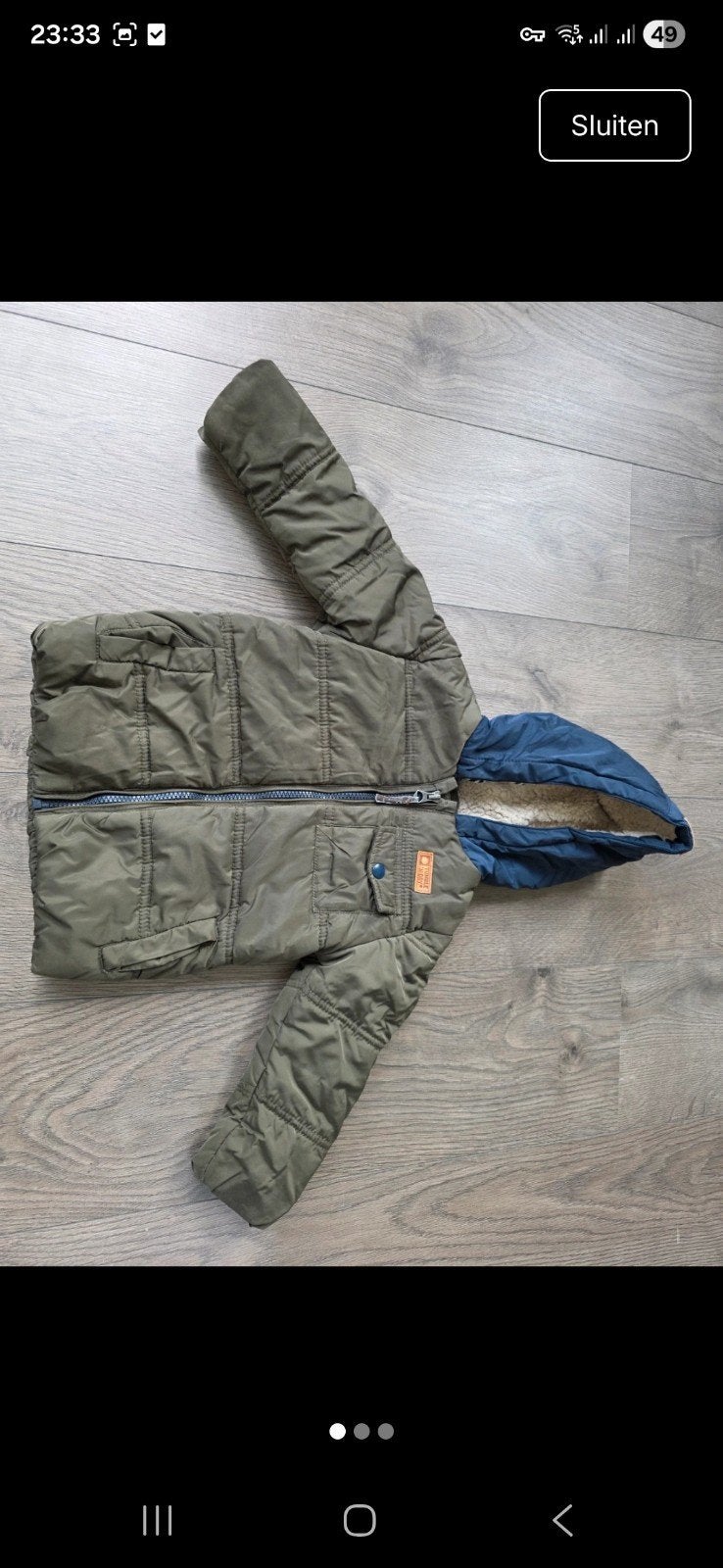 Tumble 'N Dry winterjas maat 86, Ophalen of Verzenden, Gebruikt, Tumble 'N Dry, Jongetje of Meisje