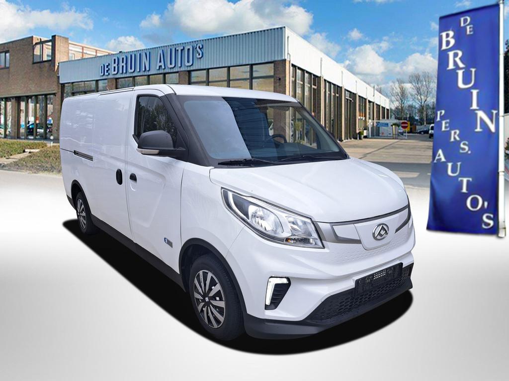 Maxus eDeliver 3 LWB 50,2 kWh SNELLADER L2 Lang Autm. Cruise, Auto's, Stof, Gebruikt, 1595 kg, Maxus