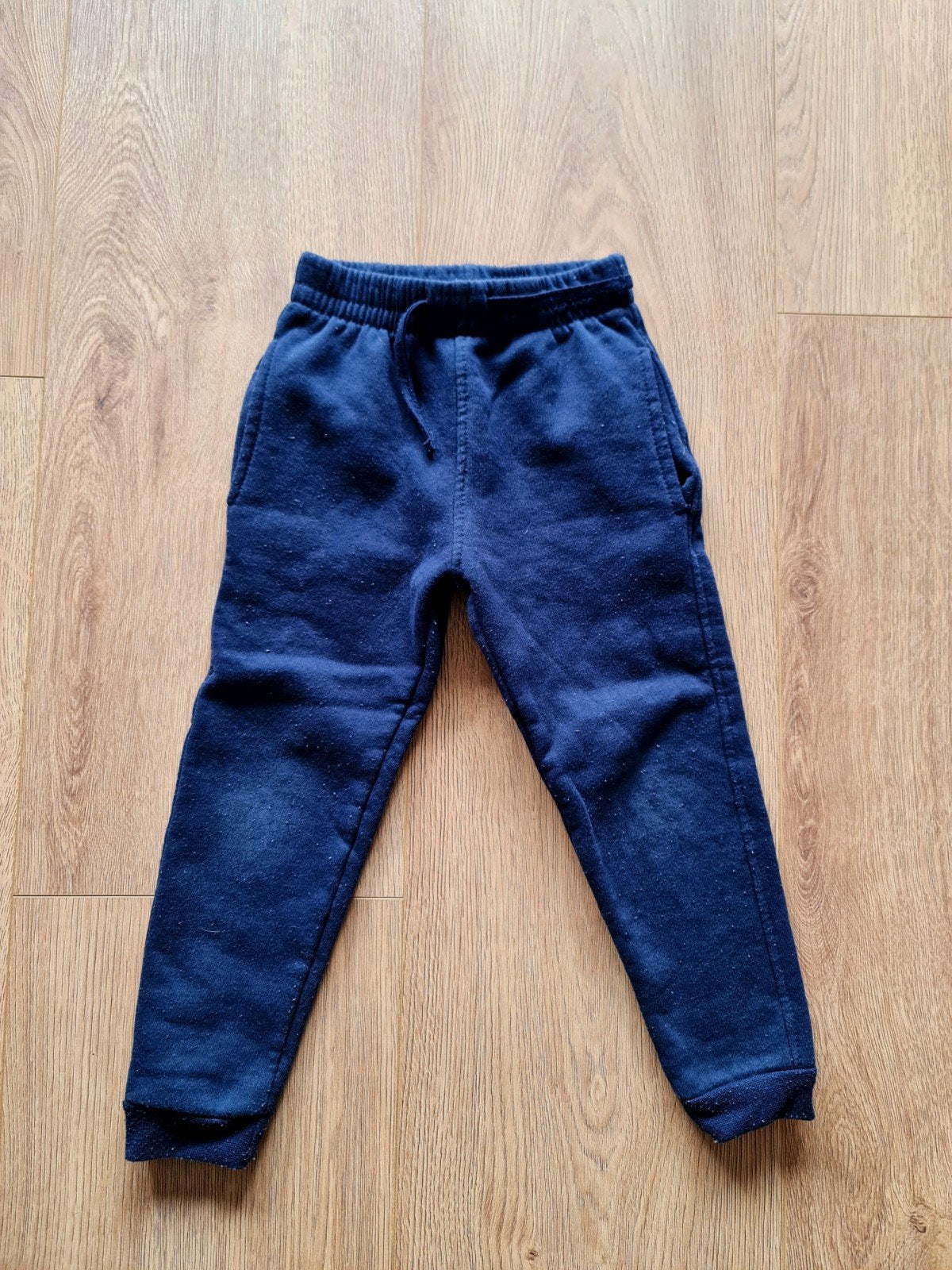 Donkerblauwe joggingbroek maat 98/104, Broek, Zeeman, Gebruikt, Ophalen of Verzenden