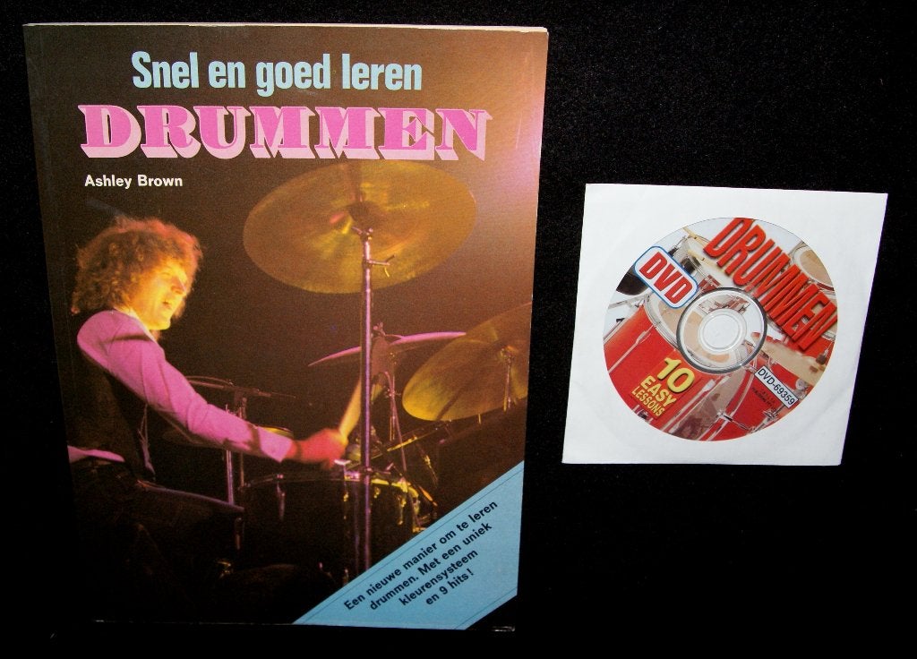 Ashley Brown - Snel En Goed Leren Drummen - Met Uniek Kleure, Muziek en Instrumenten, Gebruikt, Overige genres, Drums of Percussie