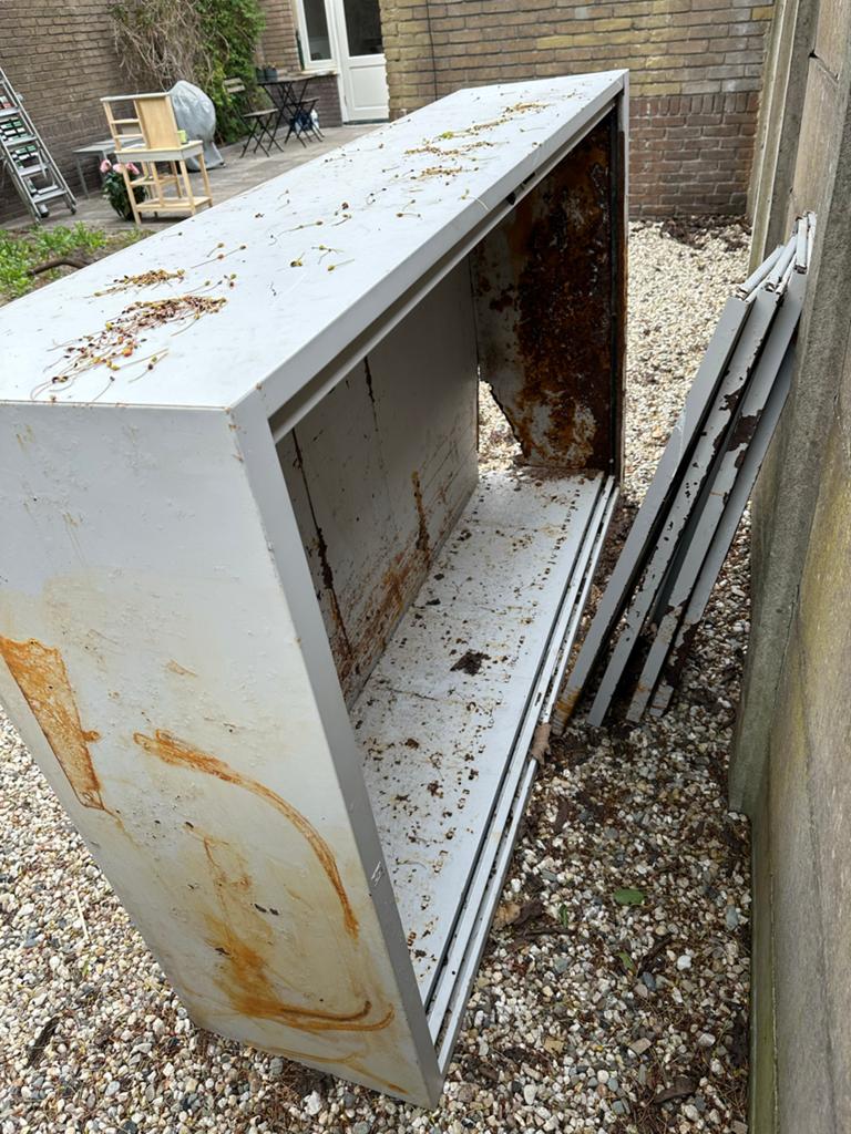 Metalen kast - gratis op te halen, Ophalen, Gebruikt