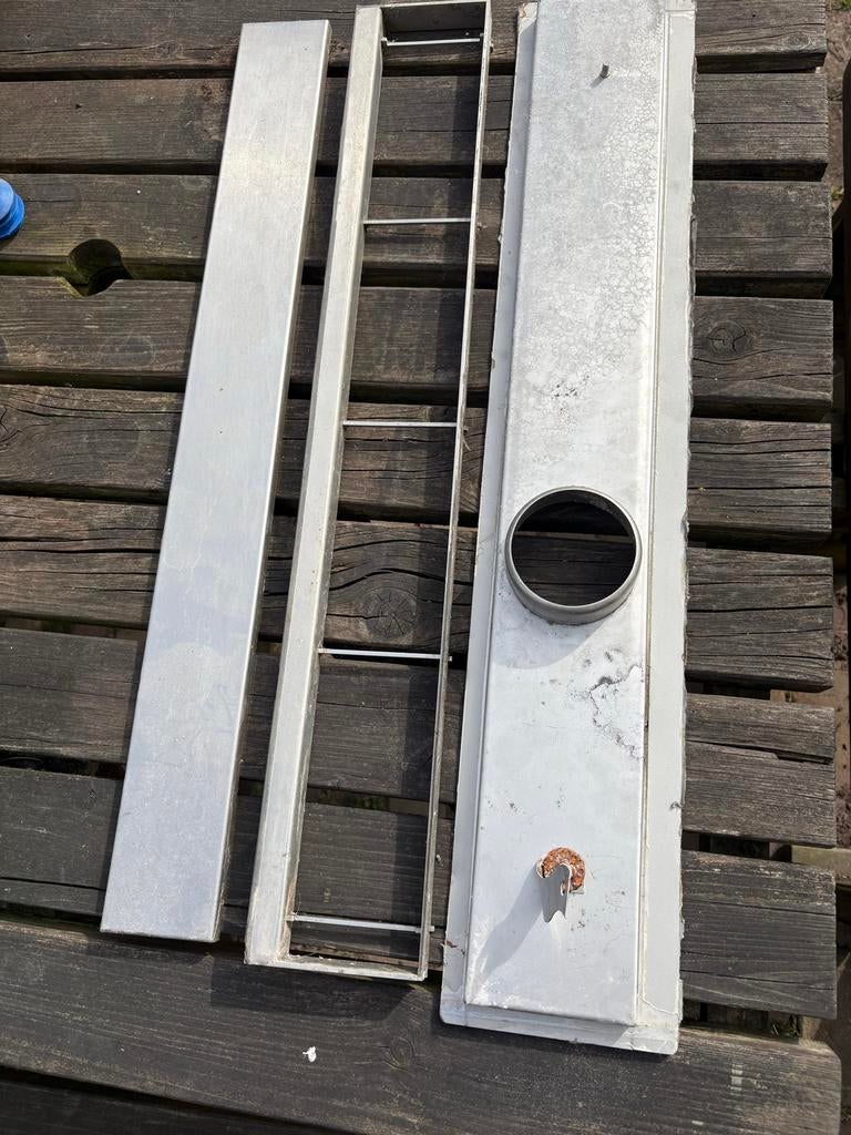 Easydrain RVS douchegoot 75cm, Ophalen, Gebruikt, Rvs, Douche
