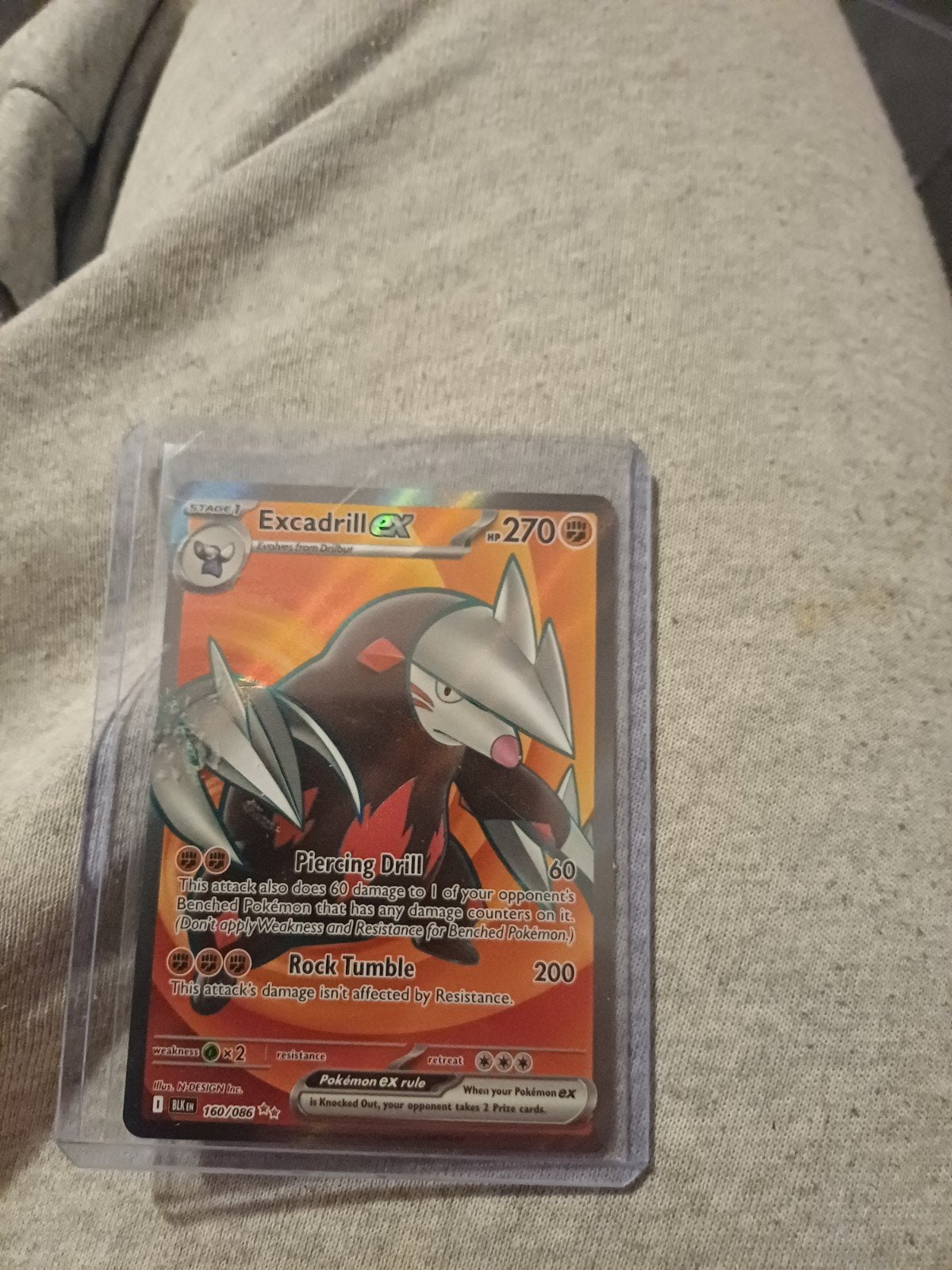 Excadrill ex Pokémon Kaart 160/086, Ophalen of Verzenden