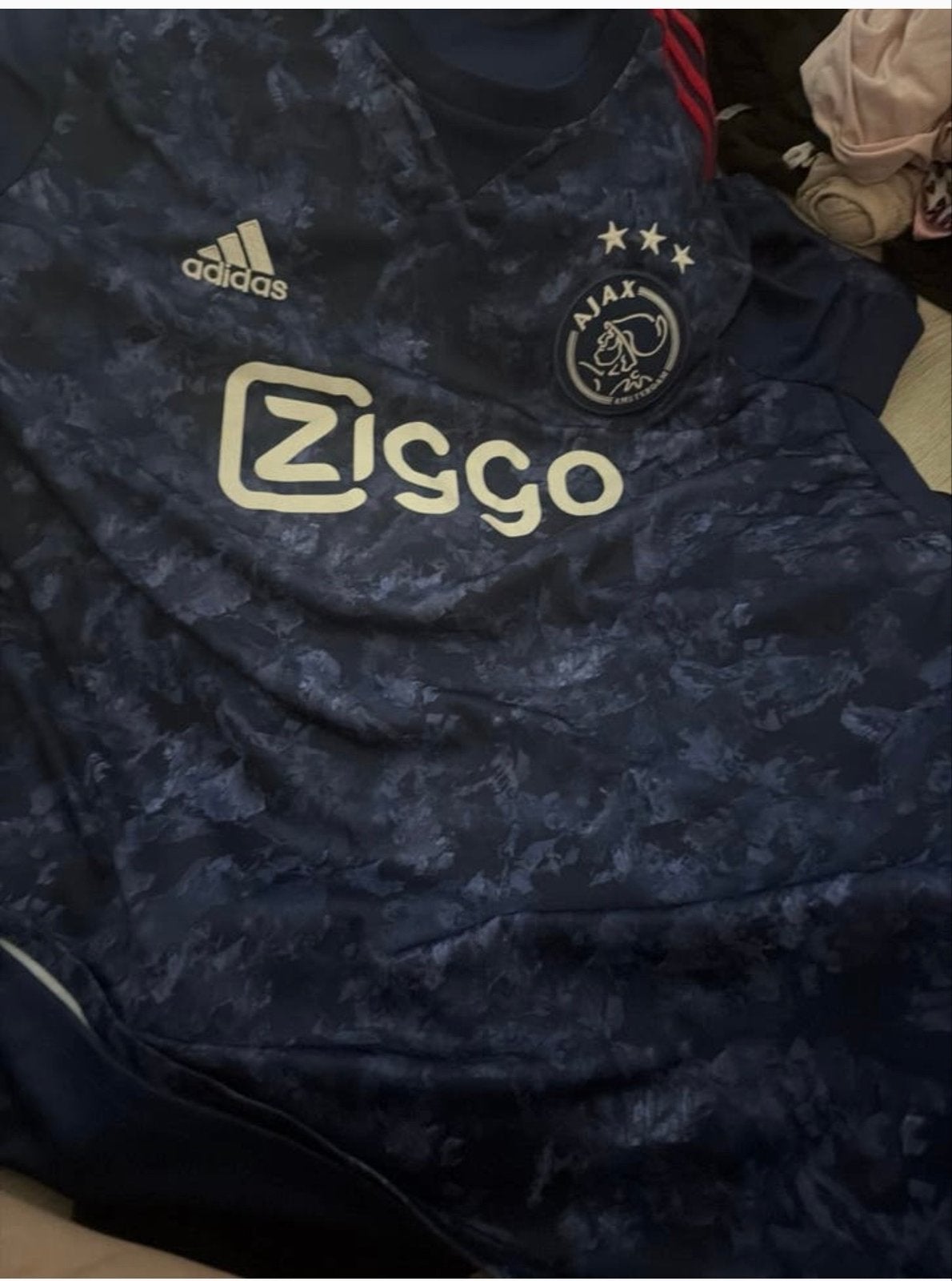 Ajax Thuisshirt 2020/2021 Huntelaar #9 Maat M, Ophalen of Verzenden, Gedragen, Maat 56/58 (XL), Blauw