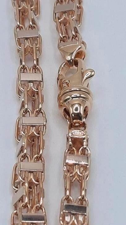 gouden Magnum ketting 14kt, Www.bredajuwelier.nl, Nieuw, Ophalen of Verzenden, Www.bredajuwelier.nl