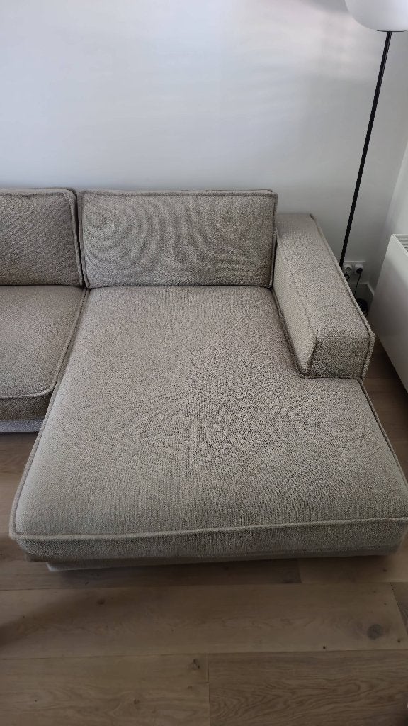 Bolia Noora design chaise longue in nieuwstaat, Ophalen, Overige maten, Scandinavisch, Japandi, Zo goed als nieuw