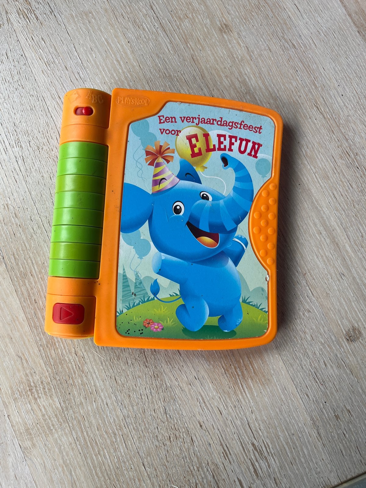VTech Babyboekje Elefun Verjaardagsfeest met geluid, Ophalen of Verzenden, Gebruikt, Overige typen, Met geluid