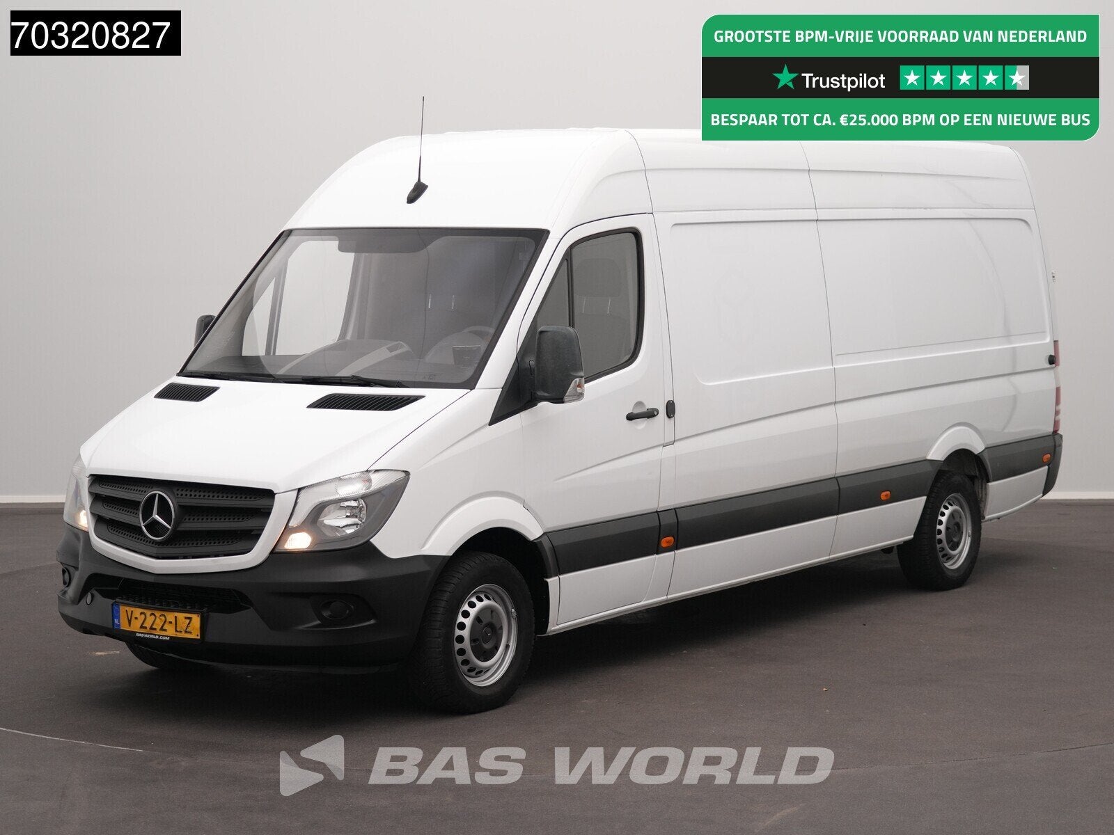 Mercedes Sprinter 311 CDI Automaat L3H2 Camera Euro6 L3 Pakk, Automaat, Stof, Euro 6, 4 cilinders