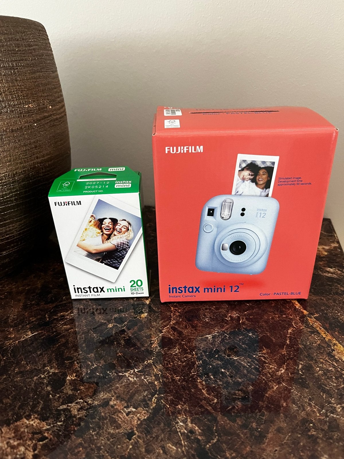 Fujifilm Instax Mini 12 + 20 foto’s – Nieuw / ongebruikt, Audio, Tv en Foto, Fotocamera's Digitaal, Handleiding, Nieuw, Instant camera
